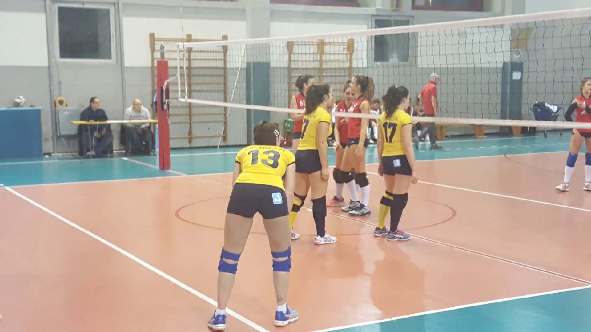 Una palestra di pallavolo